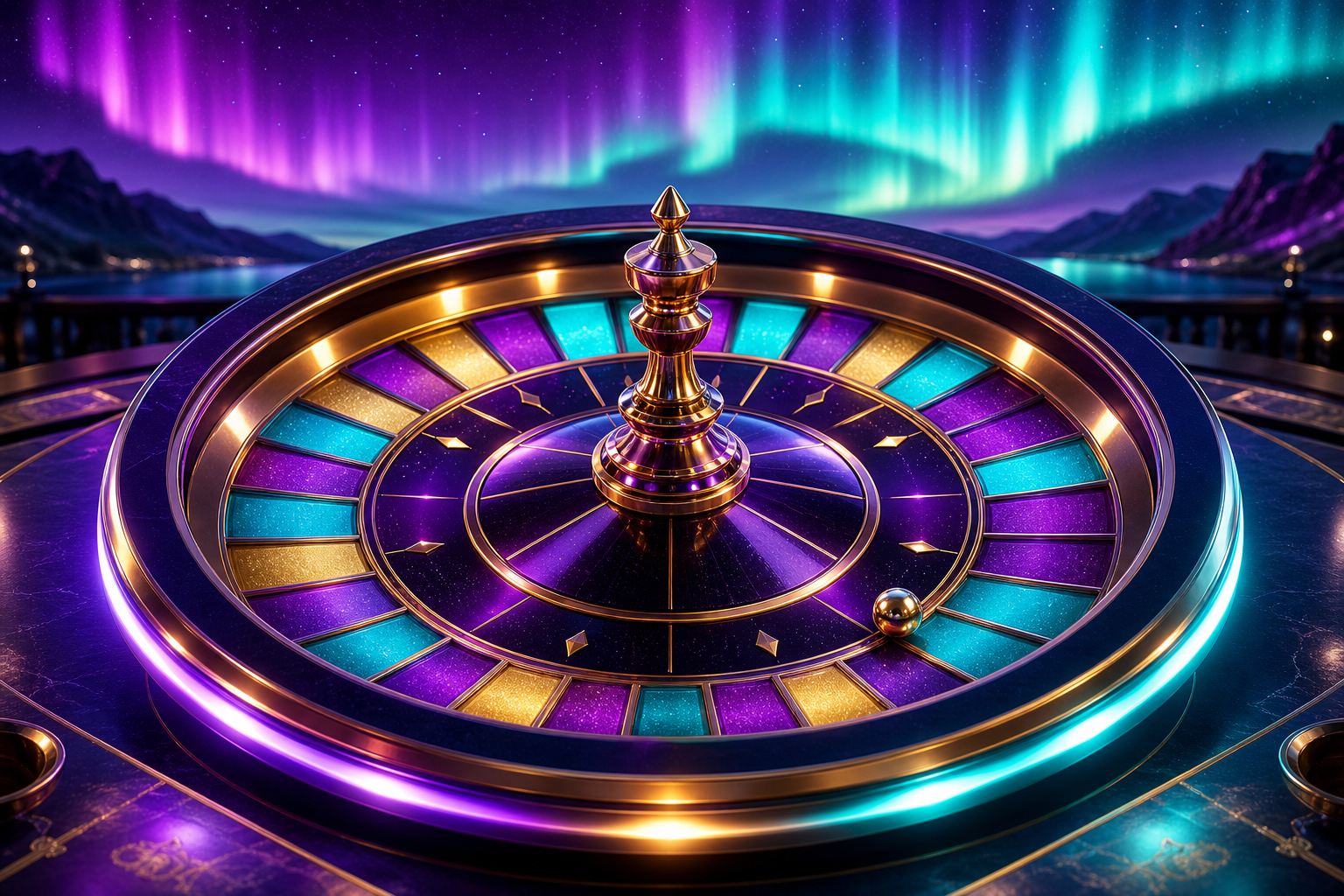Aurora Wheel Social roulette game