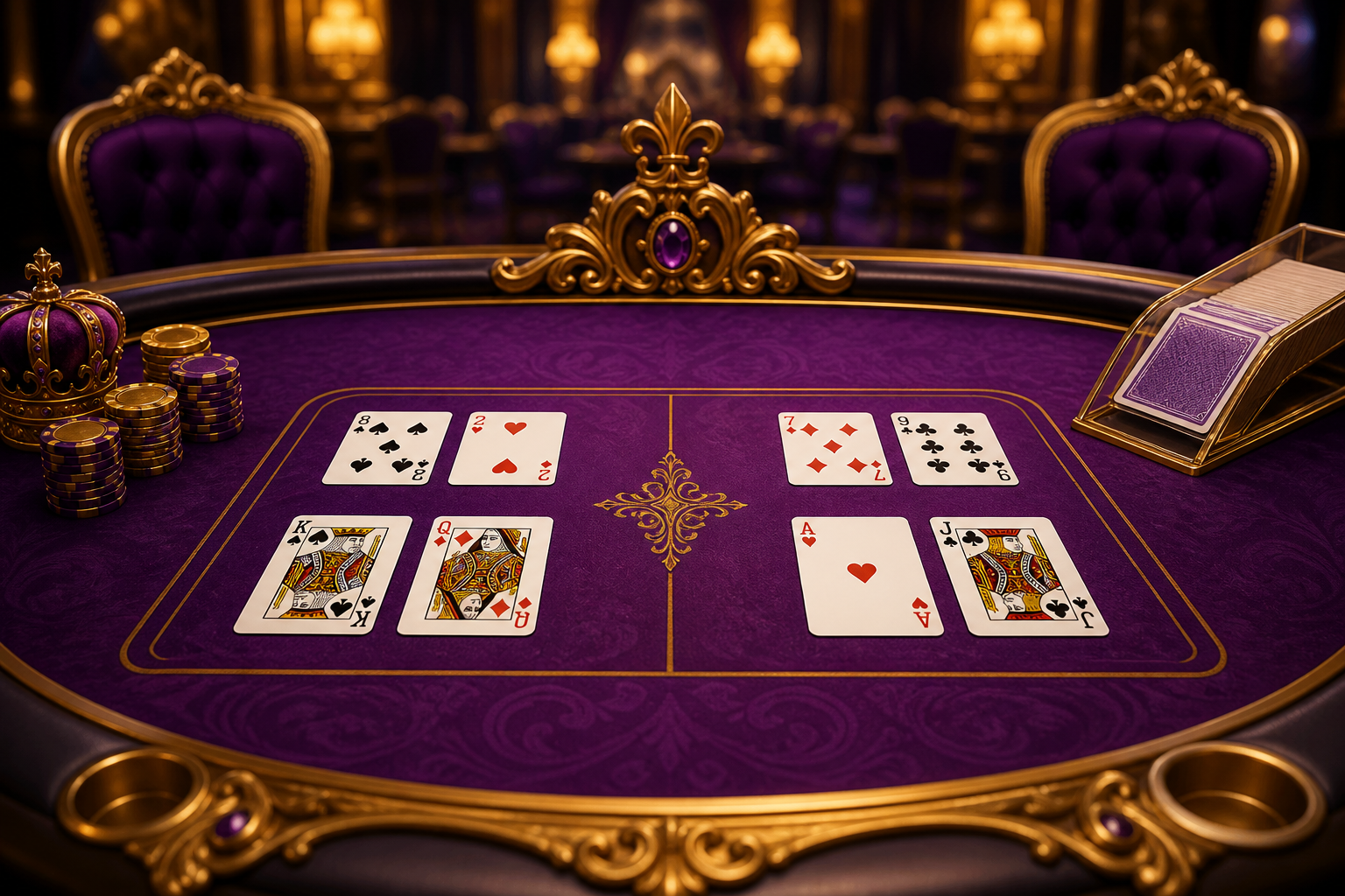 Royal Baccarat Social table game