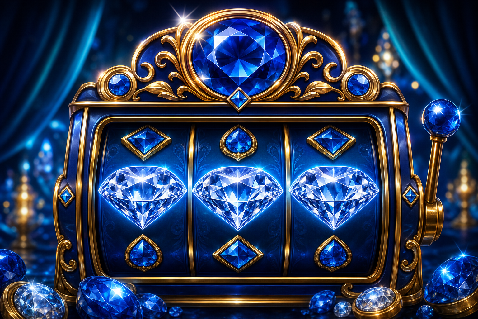 Stellar Gem Spins social slot game