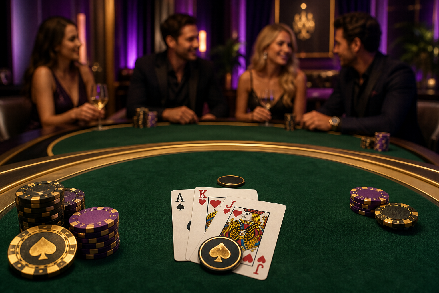 Velvet 21 Social blackjack game